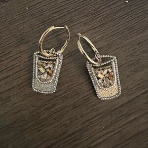 Bauble Bar Tequila Shots hoop earrings